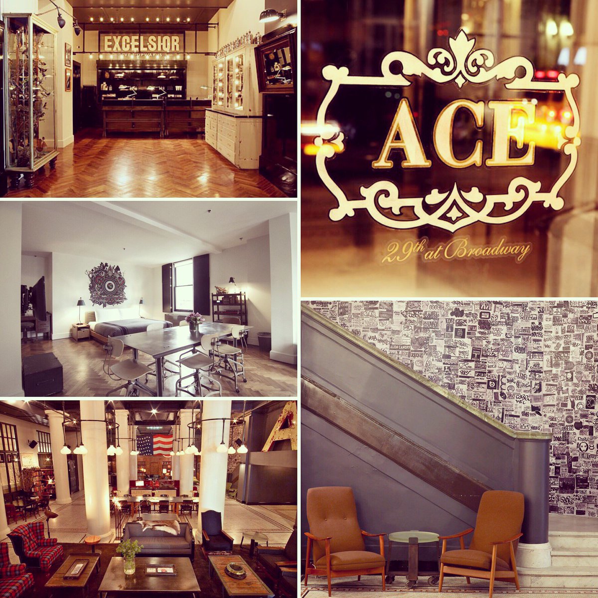 TheRealHotelGuy's tweet photo. The ACE Hotel NYC, the ultimate hipster/retro hotel #hotellifethursday #acehotel #nyc #hipster #retro #thehotelguy https://t.co/zCn0foZdqq