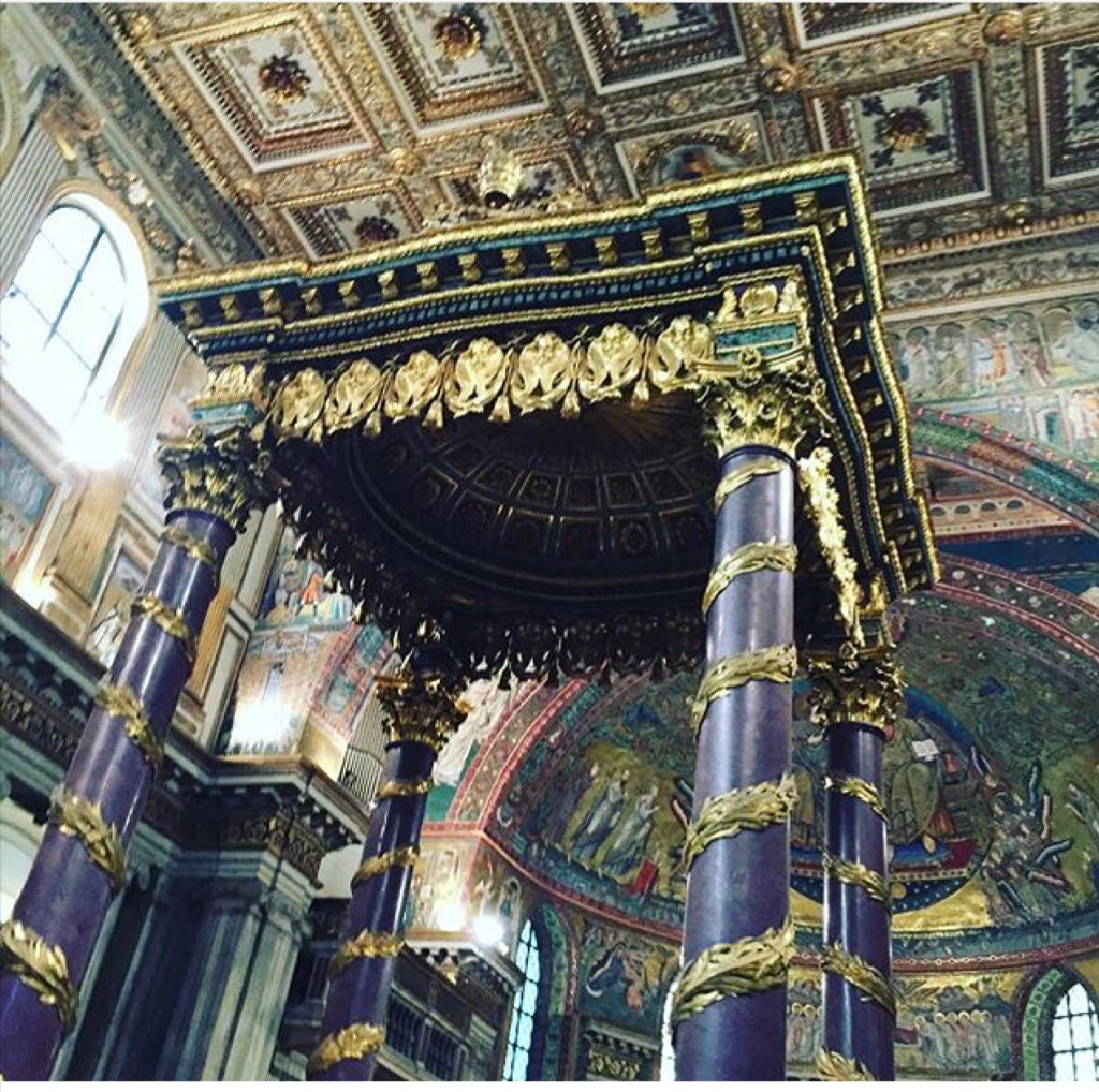 HWSabroad's tweet photo. Paul visited the largest church dedicated to the Virgin Mary, check it out! #HWSabroad https://t.co/CTnB5DboPQ