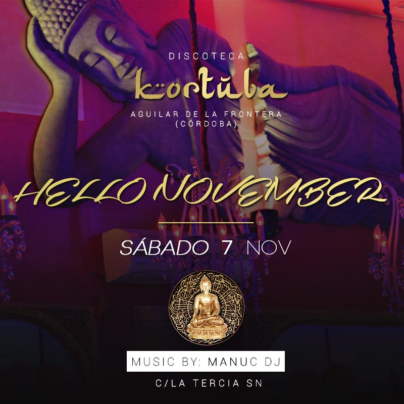 Vuelve el Sábado!!
Vuelve la fiesta!!
Vuelve <a href="/kortubacafe/">kortuba cafe</a> !!
#tugrannocheenkortuba