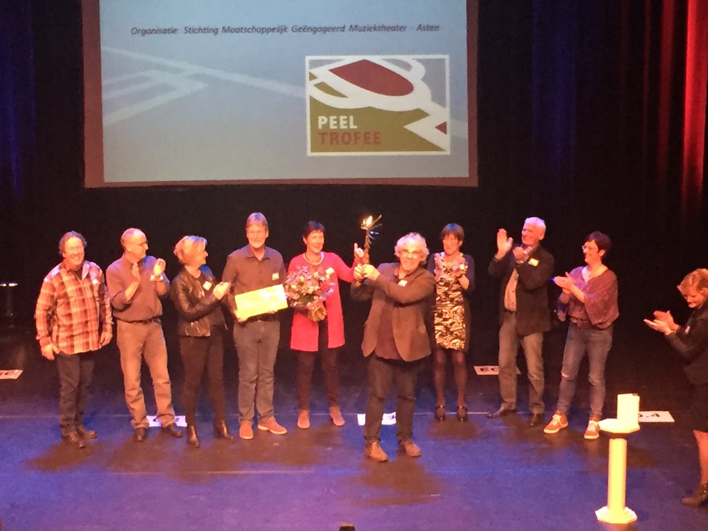 #mistero #brabantsevolksopera winnaar #peeltrofee @Peelnetwerk gefeliciteerd