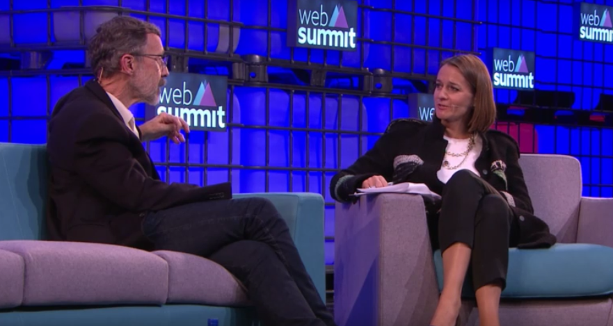 MADARConsulting's tweet photo. "Creativity" Final talk with @edcatmull Founder @DisneyPixar 
#websummit https://t.co/rh1r8U230Y
