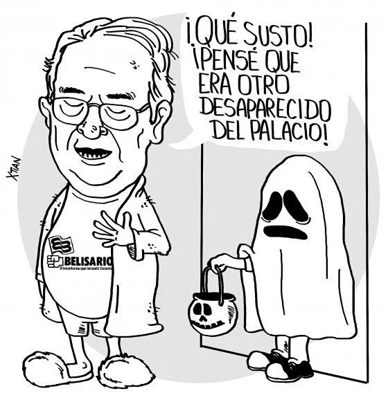 Jech13320's tweet photo. A el expresidente Belisario los fantasmas del [palacio] lo persiguen... #Extian 30 años de "Pesadilla sin fin" 30. https://t.co/KWAR5sbxyF