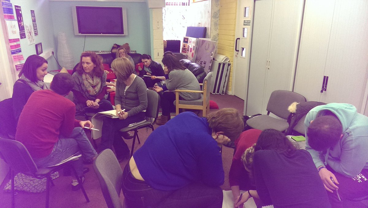 leogilly's tweet photo. Youth Work Ireland Galway getting stuck in to the SDGs. @nycinews #OWW15 https://t.co/zgAD0Hu4pU