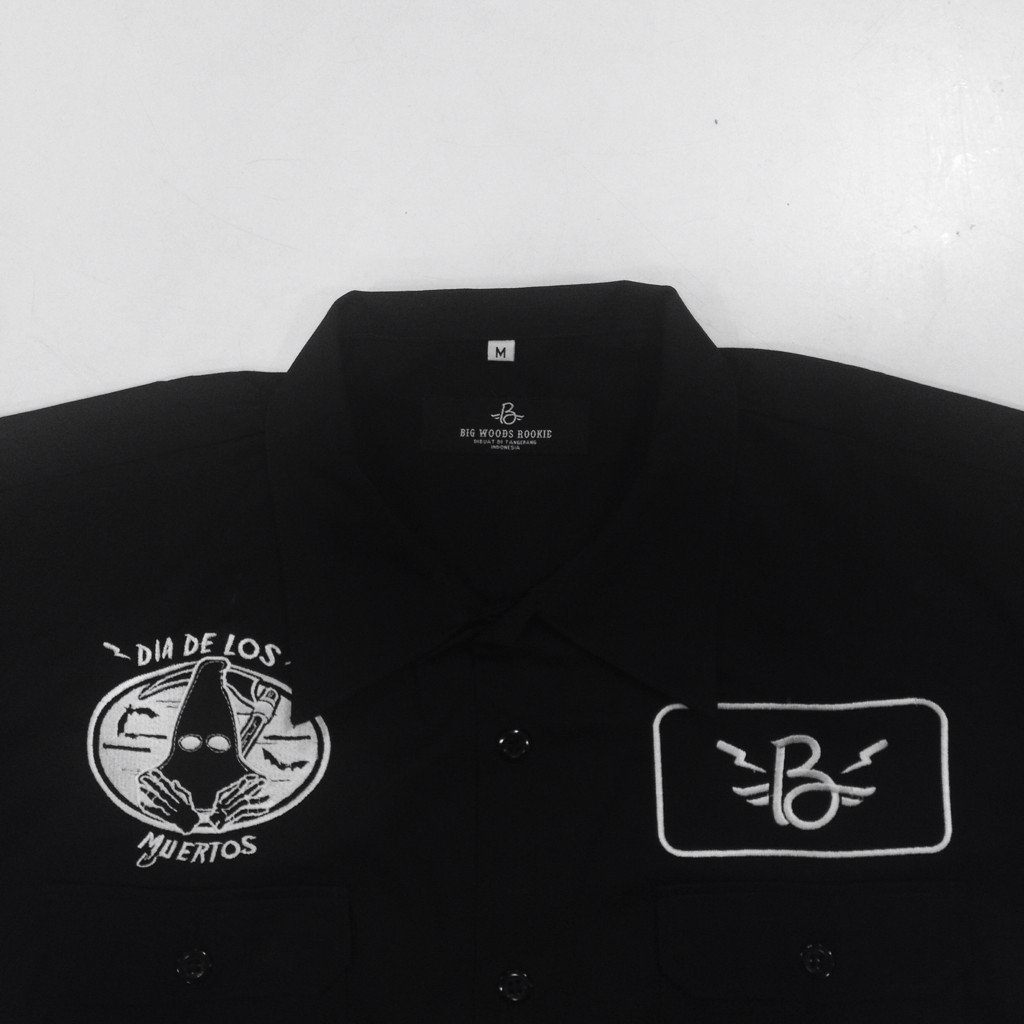 BWR - "Dia de los muertos" - 185 k - line : bagus_adi99 #workshirt #uniform
