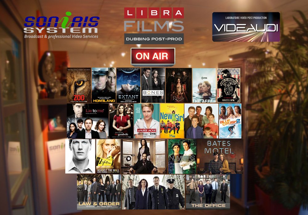 SonirisSystem's tweet image. @SonirisSystem au coeur du doublage VF | Séries TV | Films
➤ bit.ly/1NfoASS      #audiovisuel #cinema