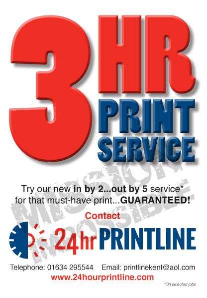 24HourPrintline's tweet photo. Need some #leaflets today? Impossible? No! Try our #InBy2OutBy5 #print service #marketing 01634 295544 @TheTradesHub https://t.co/d8IX0rLYY5