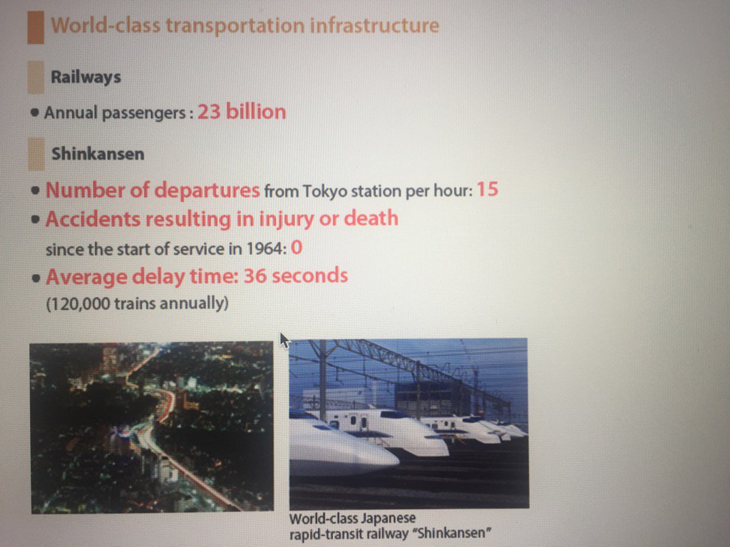 jovaninta's tweet photo. #23Billion Annual passengers,
since 1964,
Injury or Death Accident :0
#Shinkansen https://t.co/Wr80oOeXXA