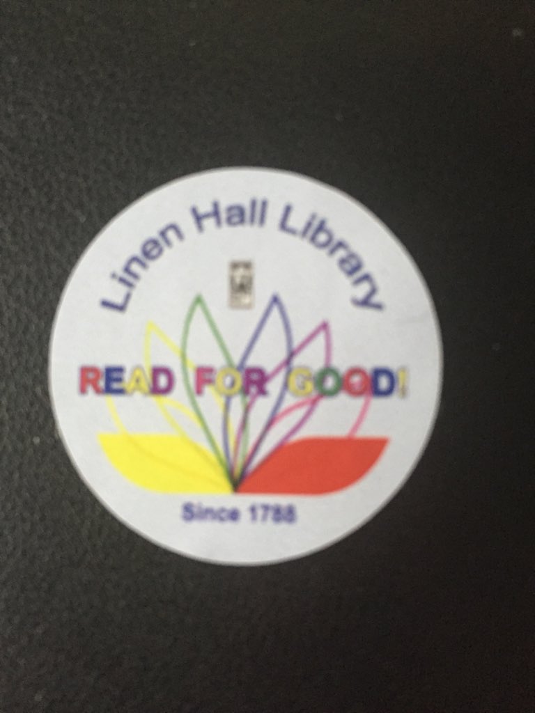 Get round to <a href="/thelinenhall/">The Linen Hall</a> Readathon (9am-9pm) give money save a library get yourself a fabulous sticky badge
