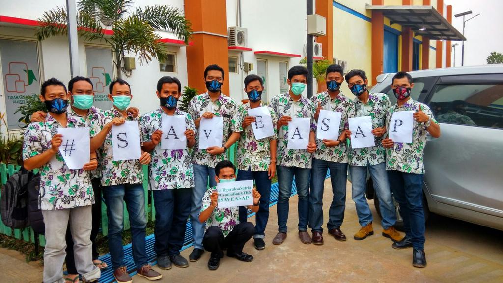 edho_tsubasa's tweet photo. TRS Banjarmasin Harat @TigaraksaSatria #LombaBatikTRS #TRSBanjarmasin #SAVEASAP #AlwaysAhead #Dangah https://t.co/U1e7XdSiEE