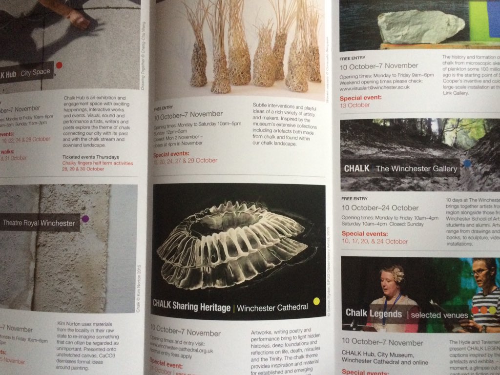 Kimnortondesign's tweet photo. I'm off to #Winchester @10days2015 #Chalk15 https://t.co/iEKC9ptMdi https://t.co/WVF0G9VpbP