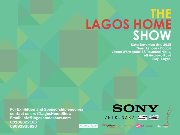 maxImeaner's tweet photo. The Lagos Home Show is at Whitespace on Sunday.Exhibitors include my fav @SimScents and @Niknakco
Fun weekend ahead https://t.co/ftrrNVV61E