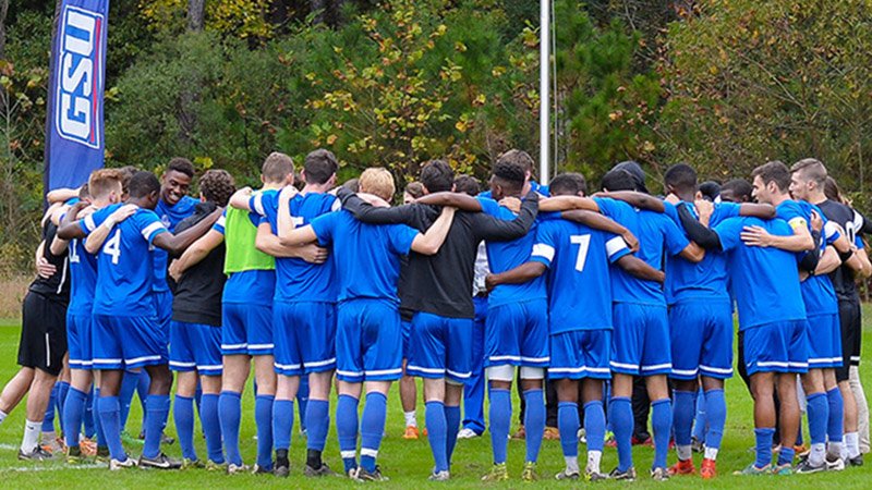 GSU_MSoccer's tweet photo. GSU travels to Ga. Southern on Saturday in regular season finale. Teams tied for 2nd place. https://t.co/c6HImdxbs3 https://t.co/tWF8nYa1ze