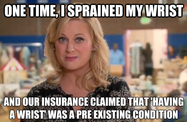 AnonDavidWebb's tweet photo. When I hear #obamacare, I think this:
#ParksandRecThursday https://t.co/rSxKfovt9u