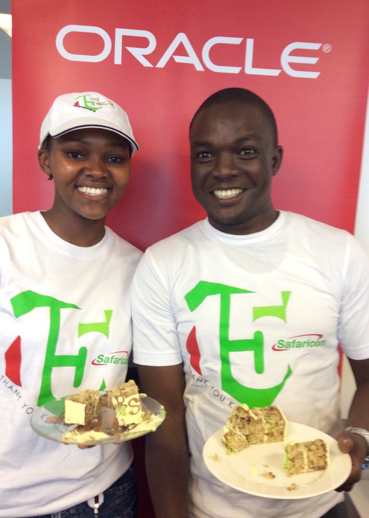 StewartSamkange's tweet photo. #OccupyOracle Safaricom celebrates 15 yrs of partnership with Oracle KENYA @OracleKE @SafaricomLtd #OracleNewOffice https://t.co/J84Q7Vt6ia