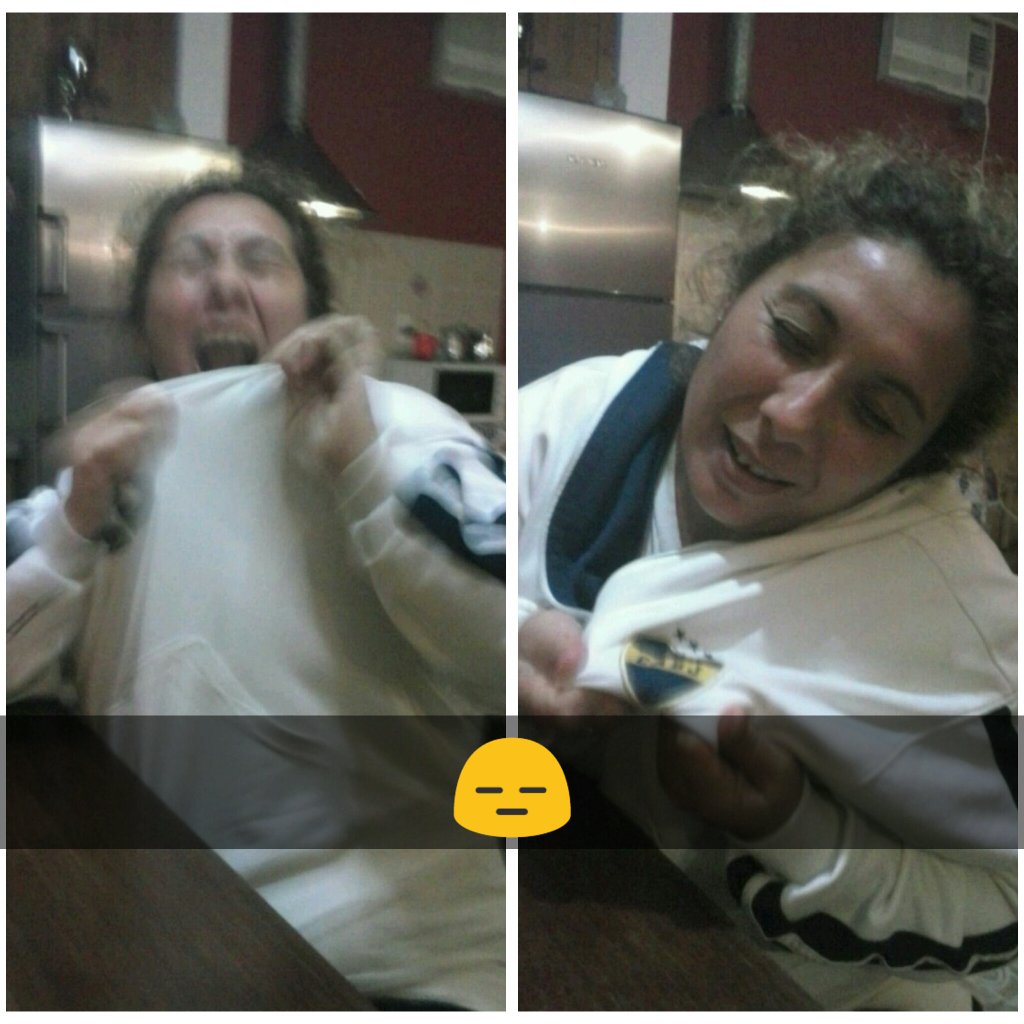 _leilatt's tweet photo. Mi mamá cuando gano Boca -.-"
#AmorBostero https://t.co/6sxNhEIjq1