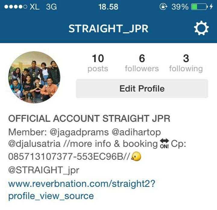 yang punya instagram follow yuk akun resmi kita