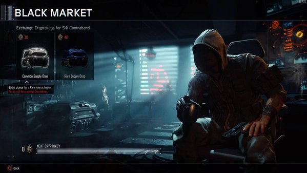 CoDwatch's tweet photo. Here's our first glimpse of the "Black Market" in #BlackOps3 where you can pick up supply drops. #BO3Leaks https://t.co/XyPnnjWSh4