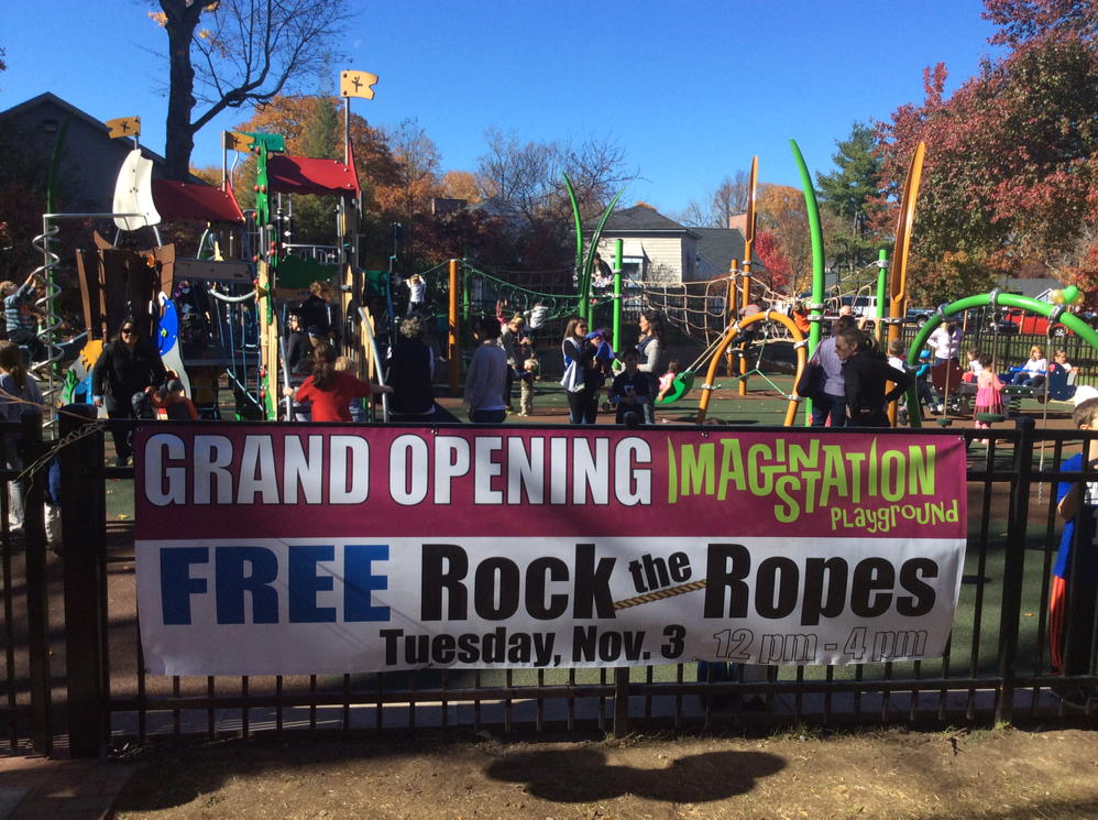 What a great day Tuesday at the imagination station in Ridgefield CT.  #bestplaygroundsonearth