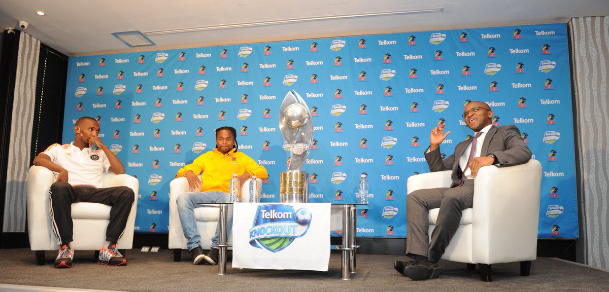 OfficialPSL's tweet photo. Pictures from the #TKO2015 Soweto derby press conference > https://t.co/uANlPs5Bzu