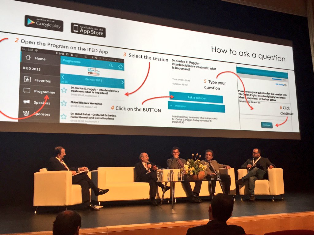carlopoggio's tweet photo. Great time @IFED_2015 with @mosalama &amp; @DentalXP #IFED2015 https://t.co/aB7Bh0aiIr