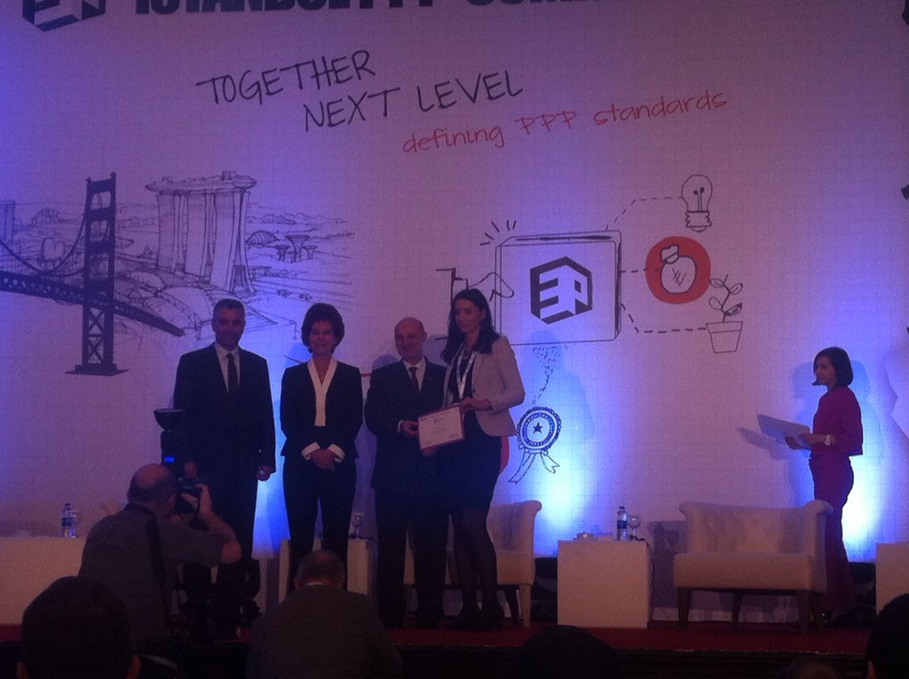 ppp_week's tweet photo. Aida Soko from Bosnia Herzegovina 
#IstanbulPPPWeek15 
#TogetherNextLevel 
#DefiningPPPStandards https://t.co/g6W7dWQWjt