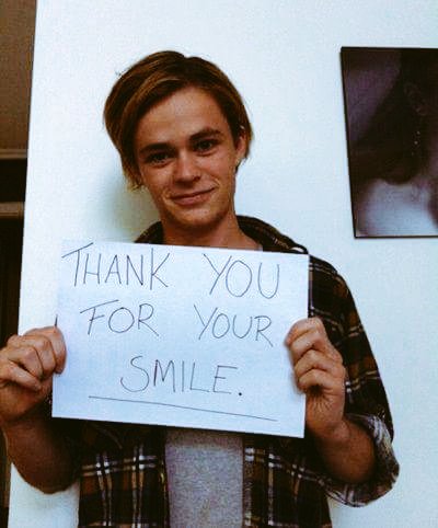 dailyharrisonbr's tweet photo. Não #HarrisonGilbertson obrigado a você! pelo seu sorriso. Bom Dia #Gilbernatics https://t.co/xaa79GBce7