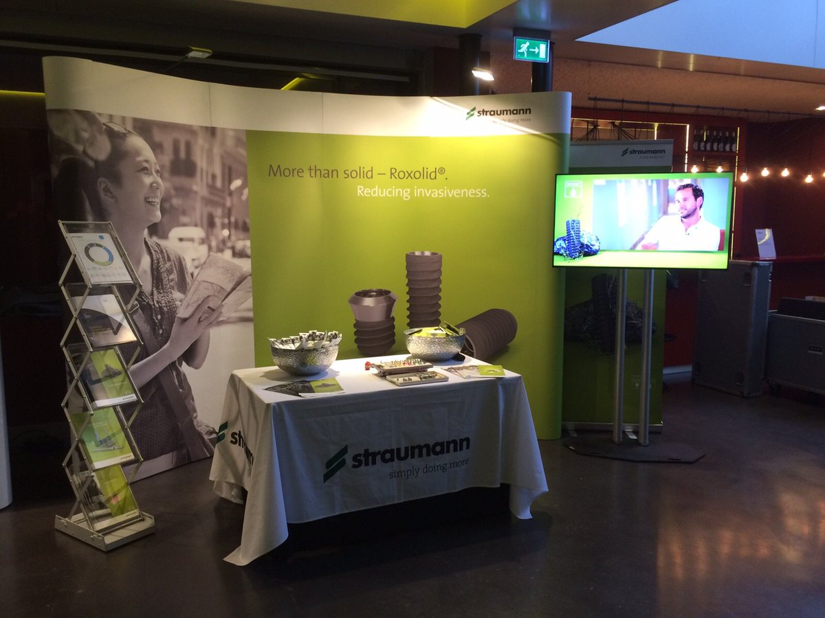 StraumannNL's tweet photo. Bezoek onze stand op de #NVMKA @Flinttheater en laat u informeren over het nieuwe Bone Level Tapered-implantaat. https://t.co/WtIIzcmY06