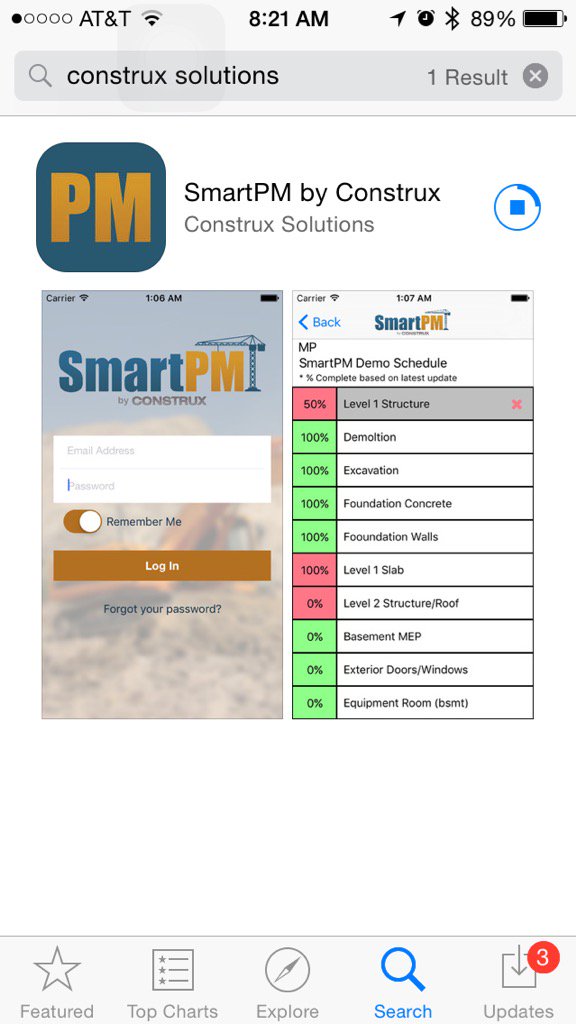 conappguru's tweet image. Check out the new #SmartPM app from @ConstruxSolutns