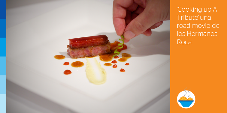 BBVA_espana's tweet photo. ¡Los platos del @CellerRocaBBVA llegan hasta Japón! #CookingUpATribute https://t.co/1NFfVtFsLv #documental https://t.co/W5aIG6v867