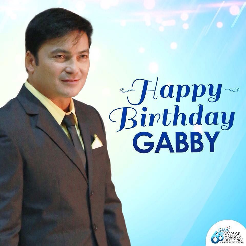 Happy birthday to \Because of You\ leading man, Mr. Gabby Concepcion! What\s your birthday wish for him, mga Kapuso 