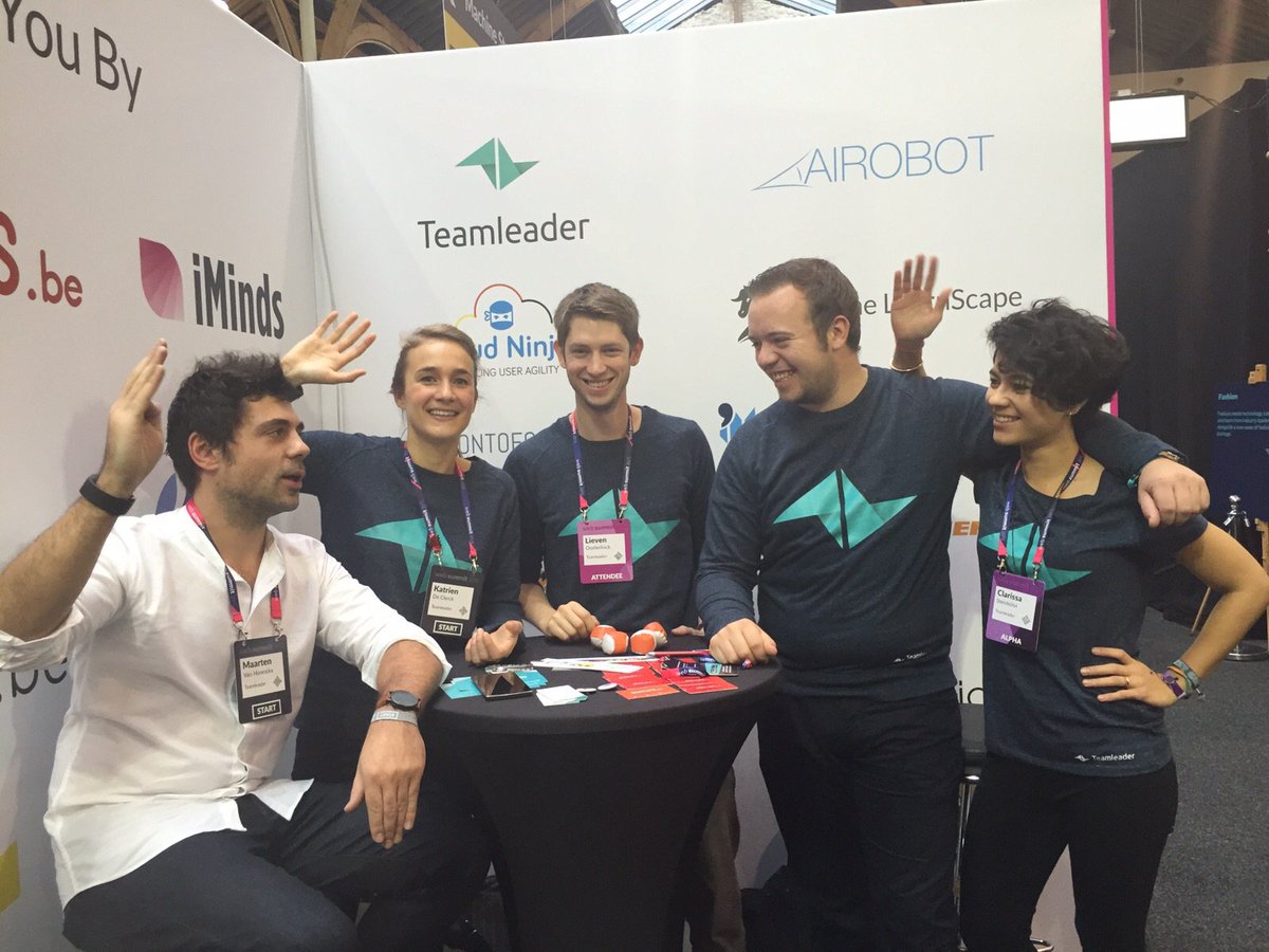 Onze crew ziet ook de laatste dag #WebSummit2015 helemaal zitten.