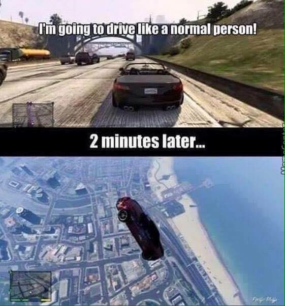CronusSa's tweet photo. So accurate, my driving usually ends up with me going 120 into a wall though https://t.co/CBMrm3fh6t