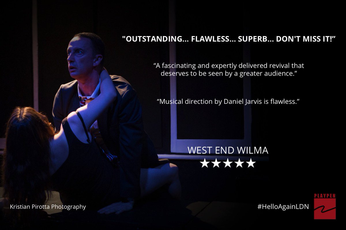 3 SHOWS LEFT! It has been incredible at <a href="/TheHopeTheatre/">The Hope Theatre</a>. 5★ reviews say so! Don't miss it!! goo.gl/3UcwiF