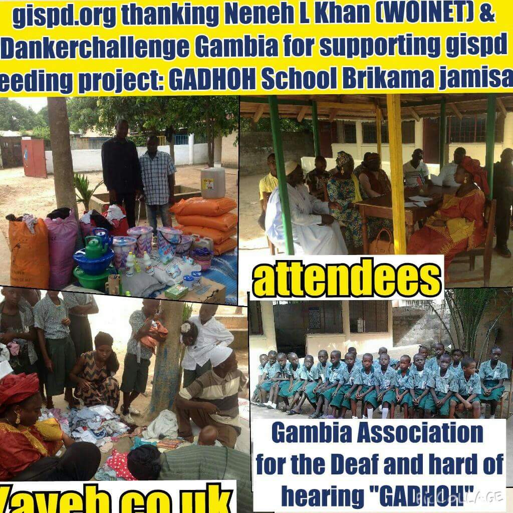 GISPD_ORG's tweet photo. https://t.co/WRC75m9Eqk in collaborations with WOINET &amp; Dankachallenge donated Food Items to GADHOH School Brikama https://t.co/niBrOdRKDK