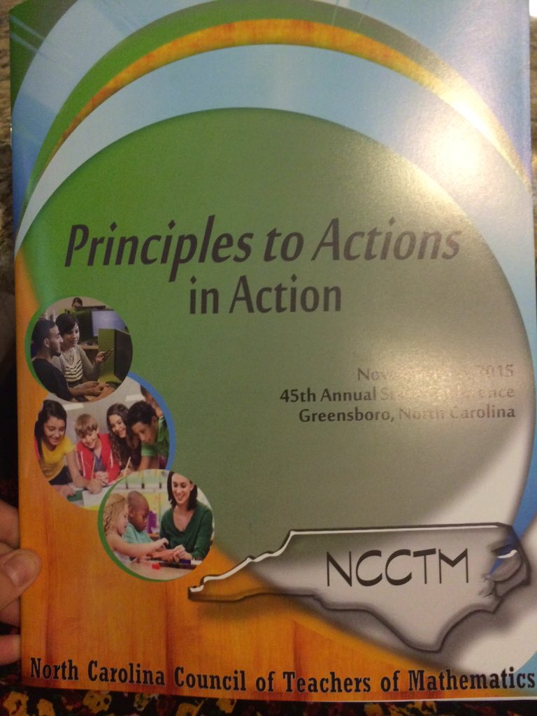 JessicaTMcPeak's tweet photo. Wish I had more time to spend at the NCCTM Fall Conference! So many interesting sessions/workshops. #ci4030 #ci4000 https://t.co/wOWeeh5Vxv