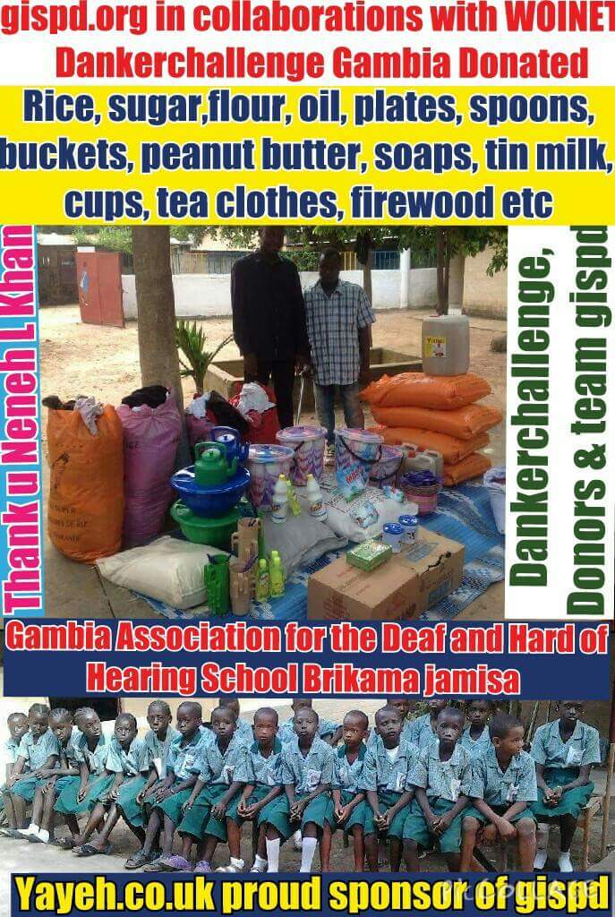 jalloous1's tweet photo. https://t.co/ZDXETmDVCR in collaborations with WOINET &amp; Dankachallenge donated Food Items to GADHOH School Brikama https://t.co/OVvqk3IFxQ
