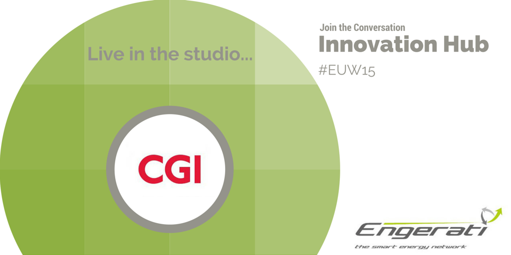 Engerati's tweet photo. Final #EngeratiStudio session with @CGI_global’s @DominguesPT on how to maximise #utility business potential #EUW15 https://t.co/w6G4Tbsu73