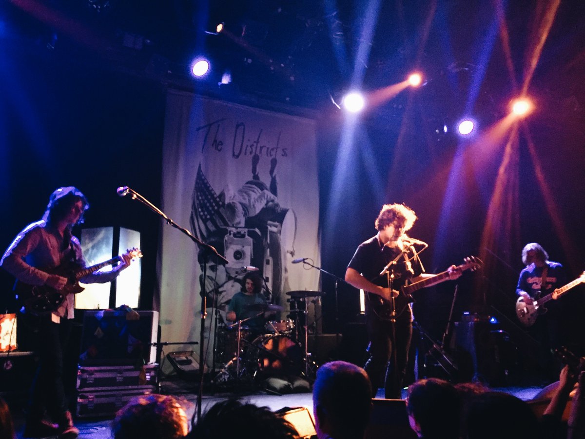 PledgeMusic's tweet photo. .@MusicHallofWB isn't on 4th &amp; Roebling, but @TheDistrictsPa transported us just a few blocks #pledgeonthescene https://t.co/trOW5sH6xW