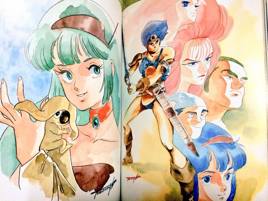 湖川友謙さんの描く女性キャラが好きだ！ジロンを初めて見た時の衝撃w