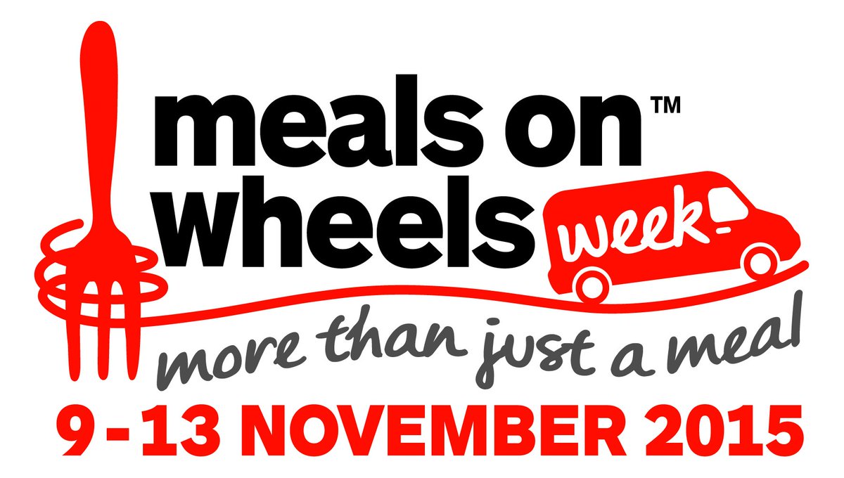 And it arrives #MealsonWheels Week 2015 (9-13 Nov) - More than just a meal: bit.ly/1LDzw1Q
