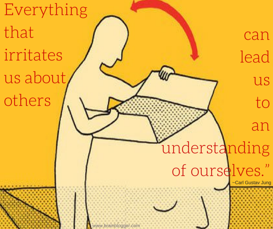 "Everything that irritates us about others can lead us to an understanding of ourselves" <a href="/CGJungian/">Carl Gustav Jung</a> #selfdiscovery