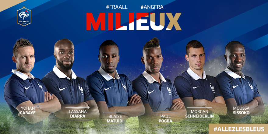 equipedefrance's tweet photo. Les milieux ! #FRAALL (13 nov.) et #ANGFRA (17 nov.) #AllezLesBleus https://t.co/RdNcaQyGFO