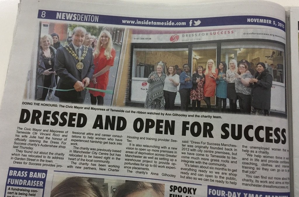 DFSManchester's tweet image. Grab your copy of the Tameside Reporter today to read all about our re-launch and grass roots strategy #inthepress