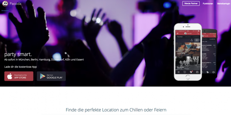 startupbrett's tweet photo. #Startup vorgestellt: #Pacoda Die coolsten Bars, Clubs & Events in einer App https://t.co/b8n8OsjbRd
#startupbrett https://t.co/EknRm10fbF