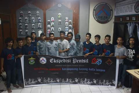 Pelepasan tim ekspedisi pensil menuju ke lokasi tujuan (5 sep 2015)
- Toraja
- Soppeng
- Bulukumba
- Sinjai
- Gowa