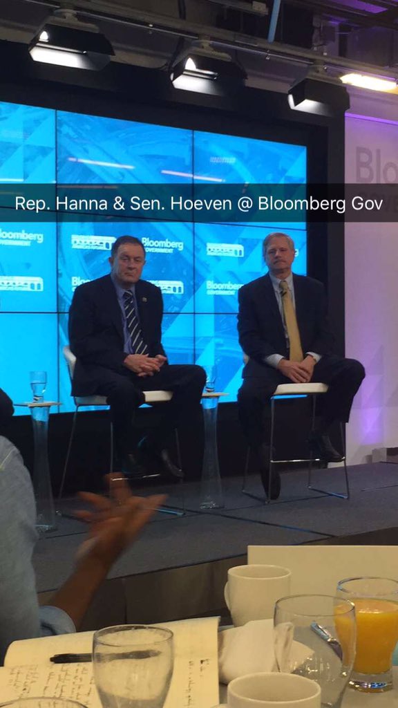 bridg_eeee's tweet photo. Thanks for awesome insights @RepRichardHanna &amp; @SenJohnHoeven at #BGOVBuild this morning! https://t.co/nDrK62gg3r