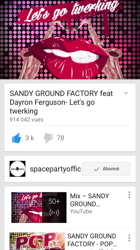 SAVIPROD's tweet photo. #sandygroundfactory let's go twerking Almost 1000000 youtube views !!! #dayronferguson #tomsnare  #Funradio https://t.co/annUG1gCQi