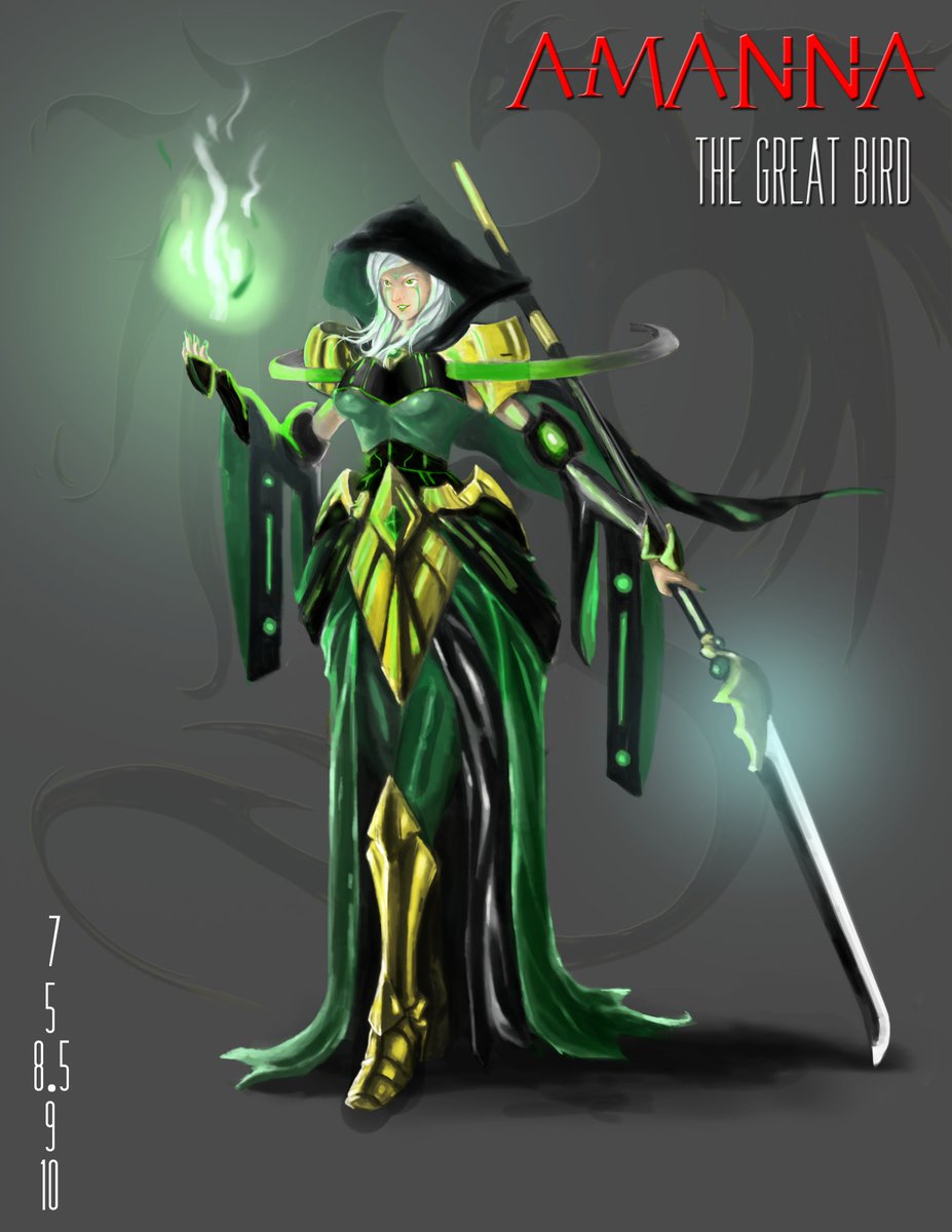 alyeus's tweet image. Check out some of our new artwork! This is Amanna!
#graphicnovel #progrock