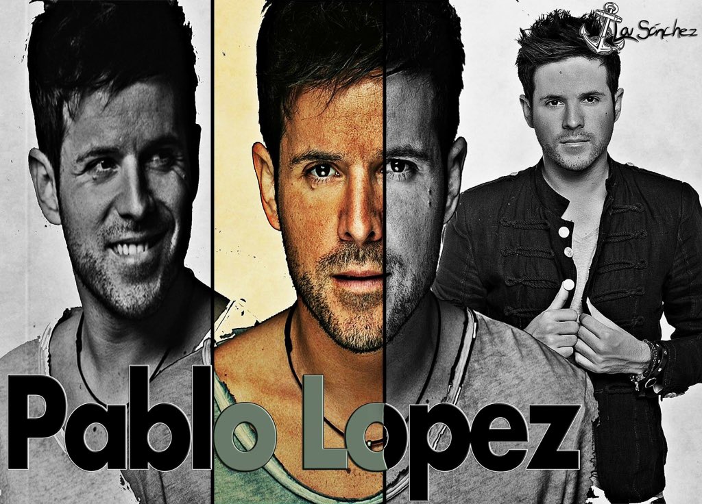LouSanchez_DG's tweet photo. Montaje fotográfico del cantante @PabloLopezMusic ¡PABLO LOPEZ! Espero que os guste. #PabloLopez https://t.co/BVGpUhrCwf