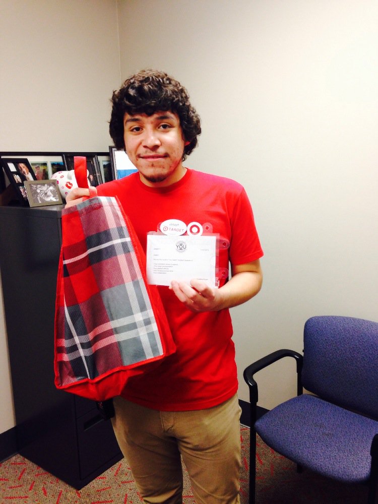 Meet Joseph our amazing backroom team member and this months you winner! Thanks for all you do Joseph #youmaketarget